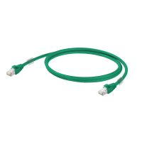 1251590010 Patch Cable Cat 6A RJ45 IP20 1.0M Green