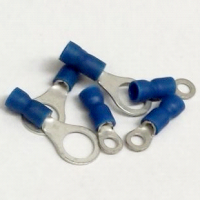 TVR2-3TG Twin Grip Blue Insulated Ring Terminals 1.5 - 2.5 mm²